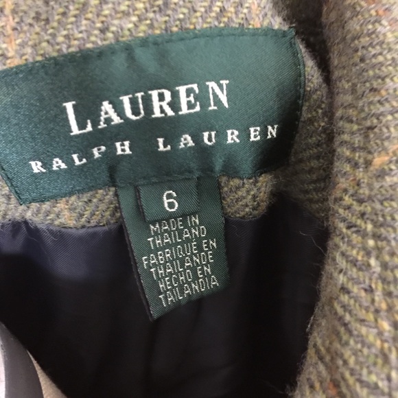 Ralph Lauren Green Label Zipper Down Jacket Size 6 - Picture 8 of 9